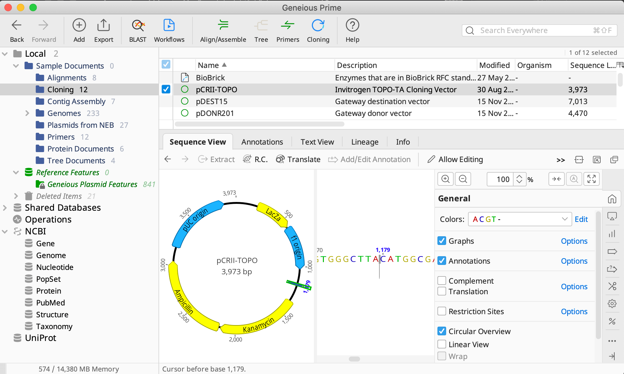 Genus Software Geneious | Bioinformatics Software for Sequence Data Analysis
